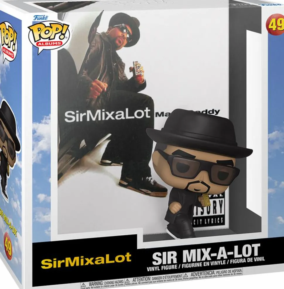 Sir Mix-A-Lot - Mac Daddy Pop! Albums Vinyl Figure