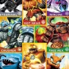 Skylanders - Skylanders Giants - Orange Character Squares Poster