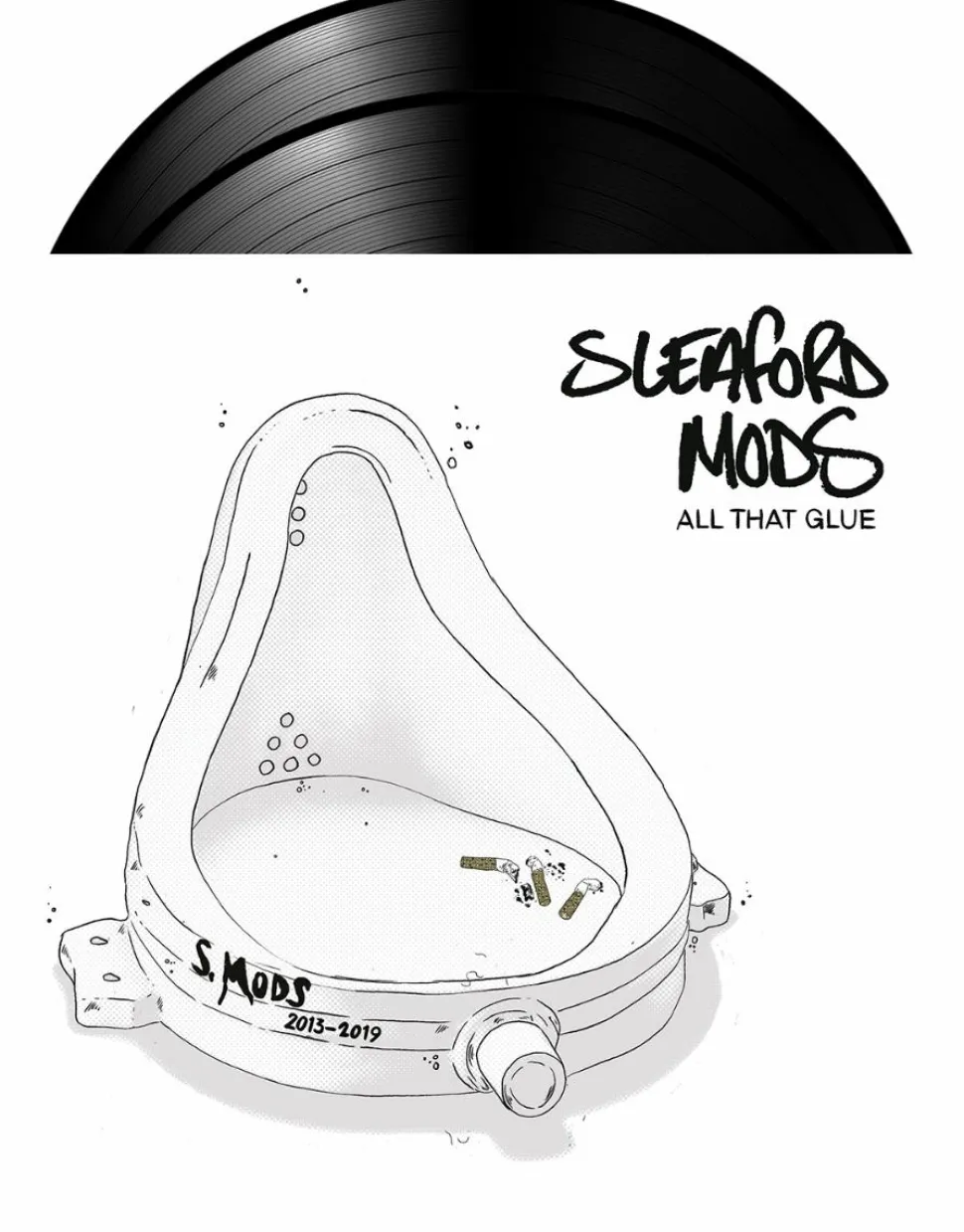 Sleaford Mods - All That Glue 2xLP Vinyl Record