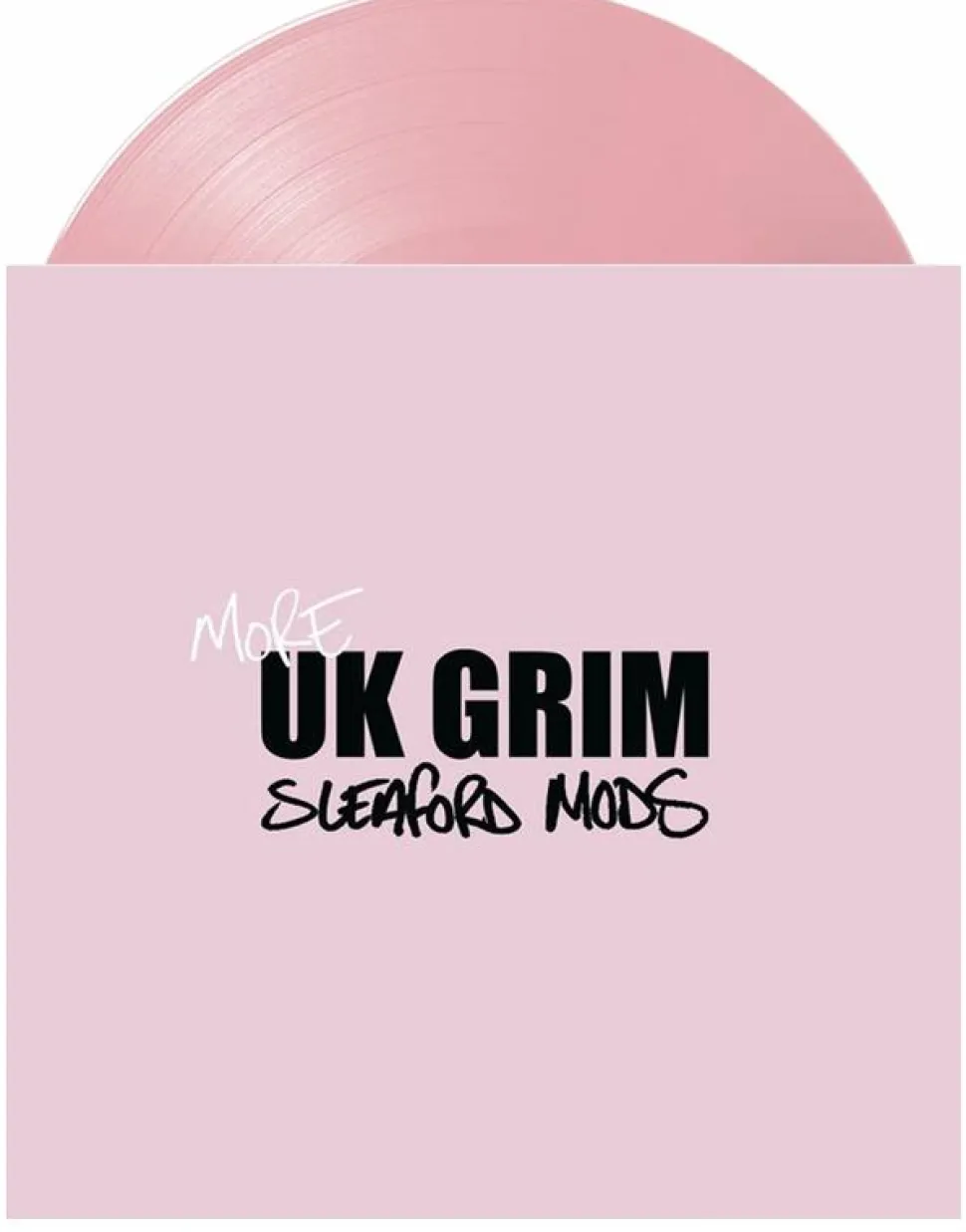 Sleaford Mods - More UK Grim EP Vinyl Record (Pink Coloured Vinyl)