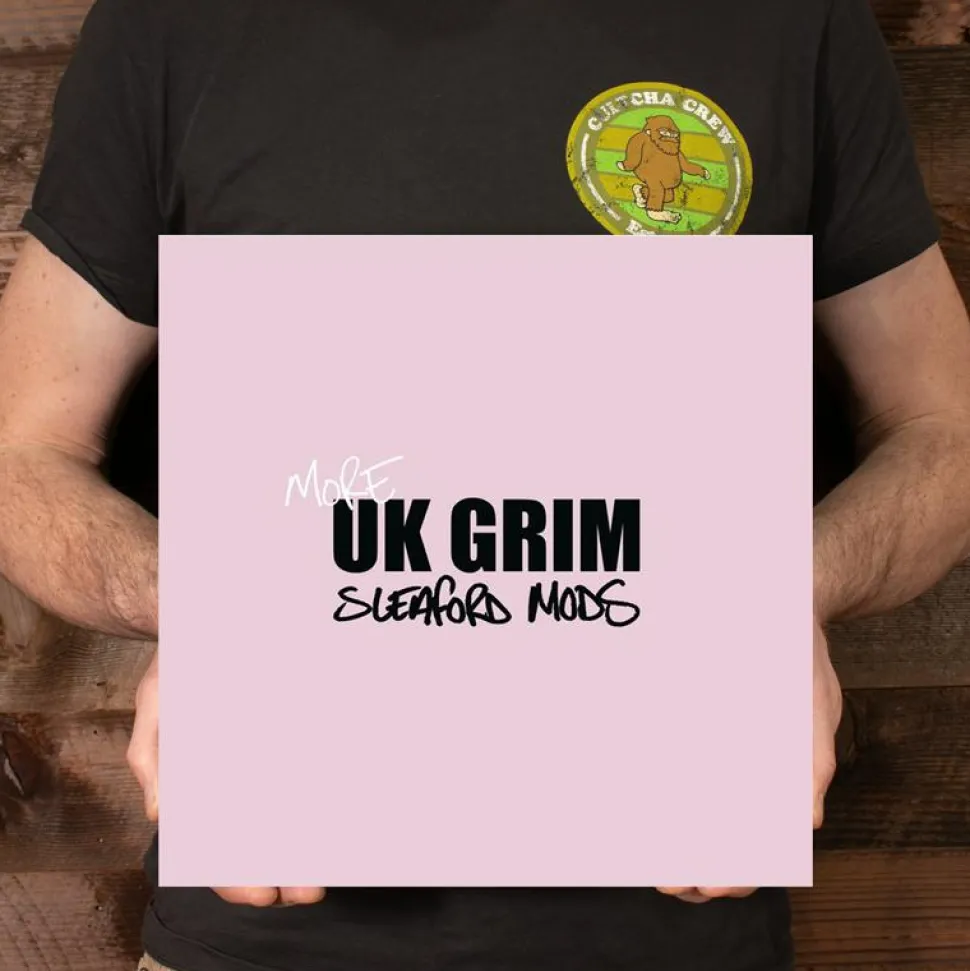 Sleaford Mods - More UK Grim EP Vinyl Record (Pink Coloured Vinyl)