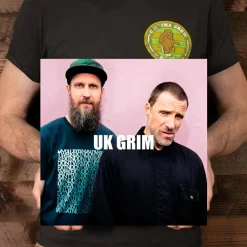 Sleaford Mods - UK Grim LP Vinyl Record (Silver Coloured Vinyl)