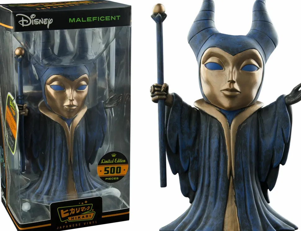 Sleeping Beauty - Hikari Blue & Gold Maleficent Japanese Vinyl Figure