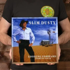 Slim Dusty - Looking Forward Looking Back LP Vinyl Record