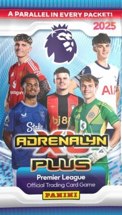 Soccer - 2025 Premier League Panini Adrenalyn XL Plus Soccer Trading Cards Booster Box (Display of 24)