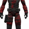 Soldiers of Fortune - Close Combat Operative (Red/Black Camo) 1/12th Scale Action Figure