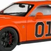 Solido Cars - 2023 Dodge Challenger R/T Scat Pack Widebody Hazzard Tribute 1/18th Scale Die-Cast Vehicle Replica