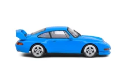 Solido Cars - Blue 1993 Porsche 911 (993) RS Clubsport 1/43 Scale Die-Cast Vehicle Replica