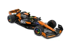 Solido Cars - Lando Norris' 2024 McLaren MCL38 Formula 1 Racing Car (Miami Grand Prix) 1/18th Scale Die-Cast Vehicle Replica