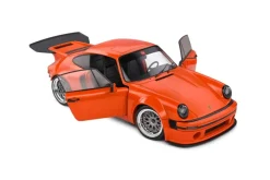 Solido Cars - Orange 2022 Porsche 911 KS-R 1/18th Scale Die-Cast Vehicle Replica