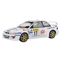 Solido Cars - Subaru Impreza S5 WRC99 22B (#17 Panizzi 1999 Monte Carlo Rally) 1/18th Scale Die-Cast Vehicle Replica