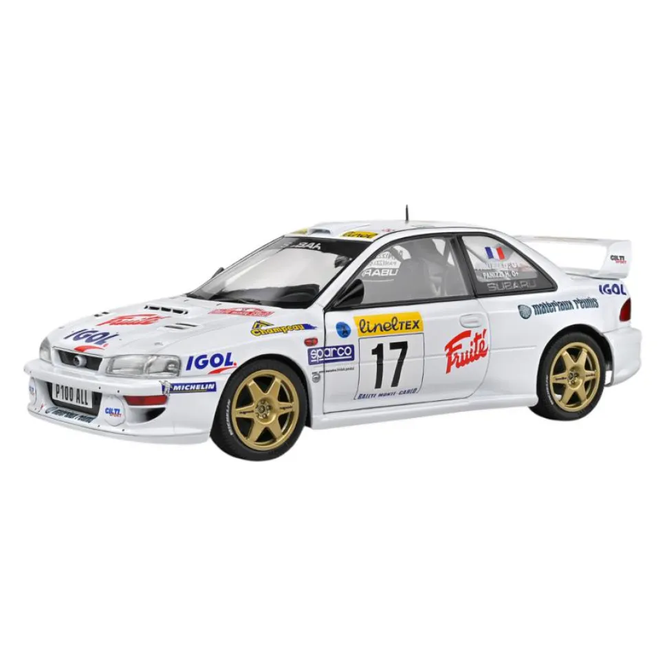 Solido Cars - Subaru Impreza S5 WRC99 22B (#17 Panizzi 1999 Monte Carlo Rally) 1/18th Scale Die-Cast Vehicle Replica