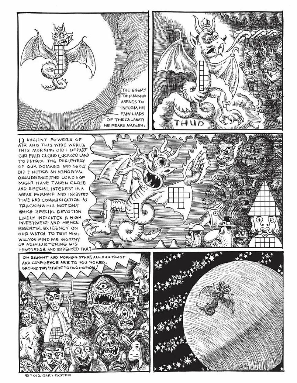 Songy of Paradise by Gary Panter Hardcover Book