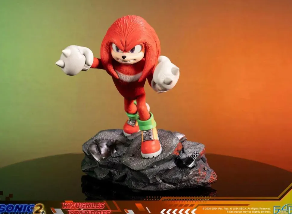 Sonic the Hedgehog 2 - Knuckles Standoff 12" Statue