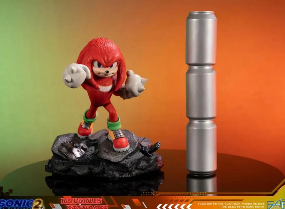 Sonic the Hedgehog 2 - Knuckles Standoff 12" Statue