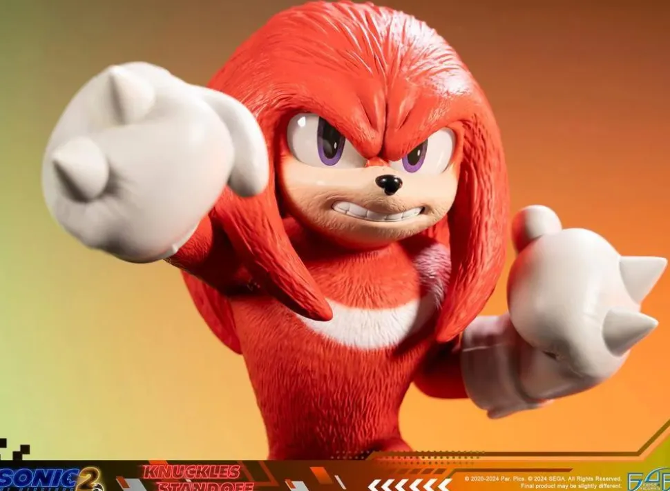 Sonic the Hedgehog 2 - Knuckles Standoff 12" Statue
