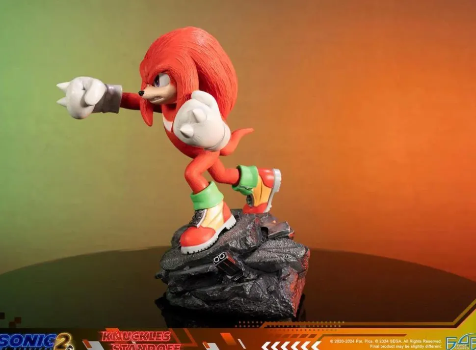 Sonic the Hedgehog 2 - Knuckles Standoff 12" Statue