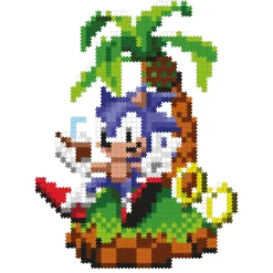 Sonic the Hedgehog - Chillin' Sonic Jixelz Remix Jigsaw Puzzle (1200+ Pieces)