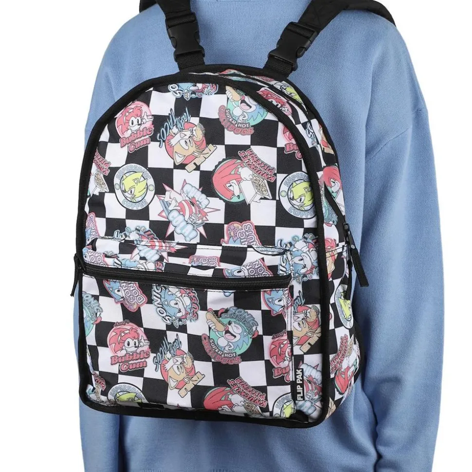 Sonic the Hedgehog - Sonic Big Face 17" Reversible Backpack