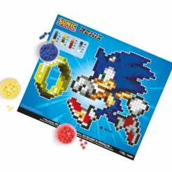 Sonic the Hedgehog - Sonic & Ring Jixelz Remix Jigsaw Puzzle (700+ Pieces)