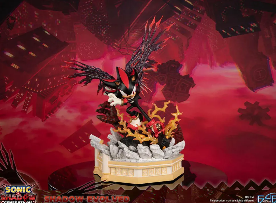 Sonic X Shadow Generations - Shadow Evolved 23" Statue