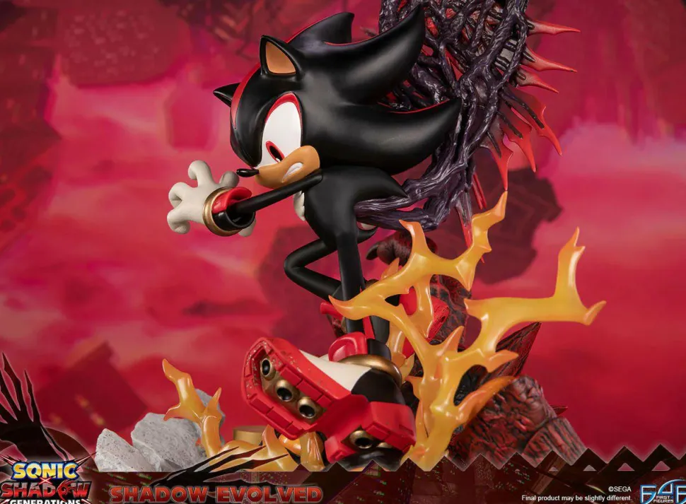 Sonic X Shadow Generations - Shadow Evolved 23" Statue