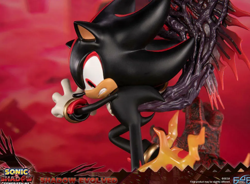 Sonic X Shadow Generations - Shadow Evolved 23" Statue