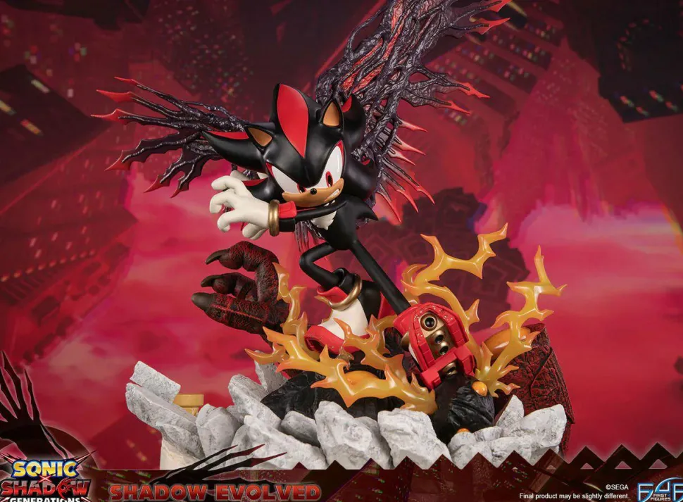 Sonic X Shadow Generations - Shadow Evolved 23" Statue