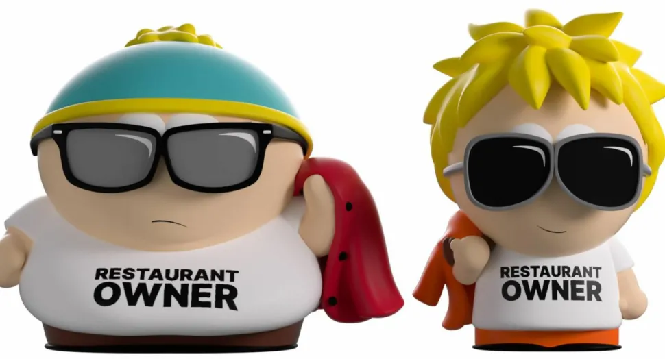 South Park - Restaurant Owners 4" Vinyl Figure 2-Pack
