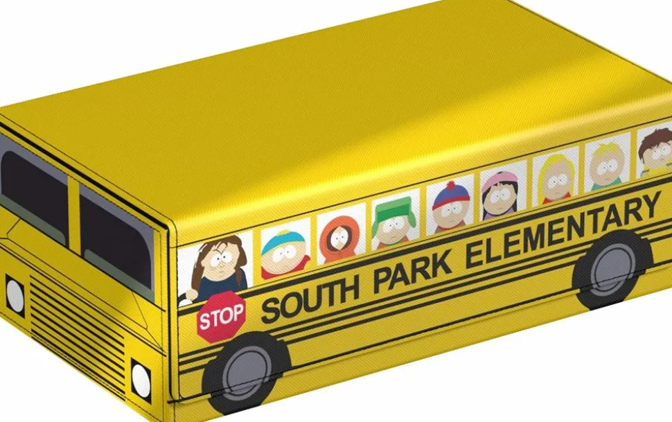 South Park - School Bus Squaroes Deck Box Collectors Case