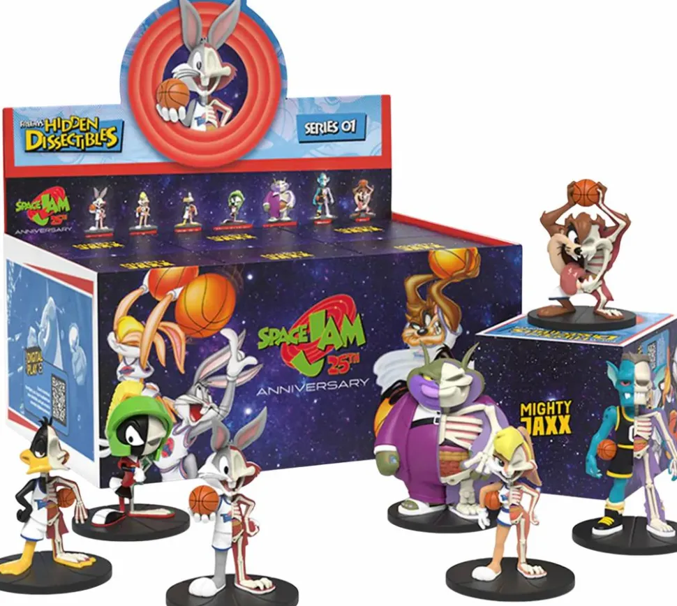 Space Jam - Freeny’s Hidden Dissectibles Series 01 Blind Box Vinyl Figure (Display of 6)