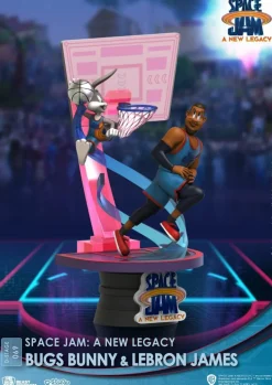 Space Jam: A New Legacy - Bugs Bunny and Lebron James D-Stage 6” Statue