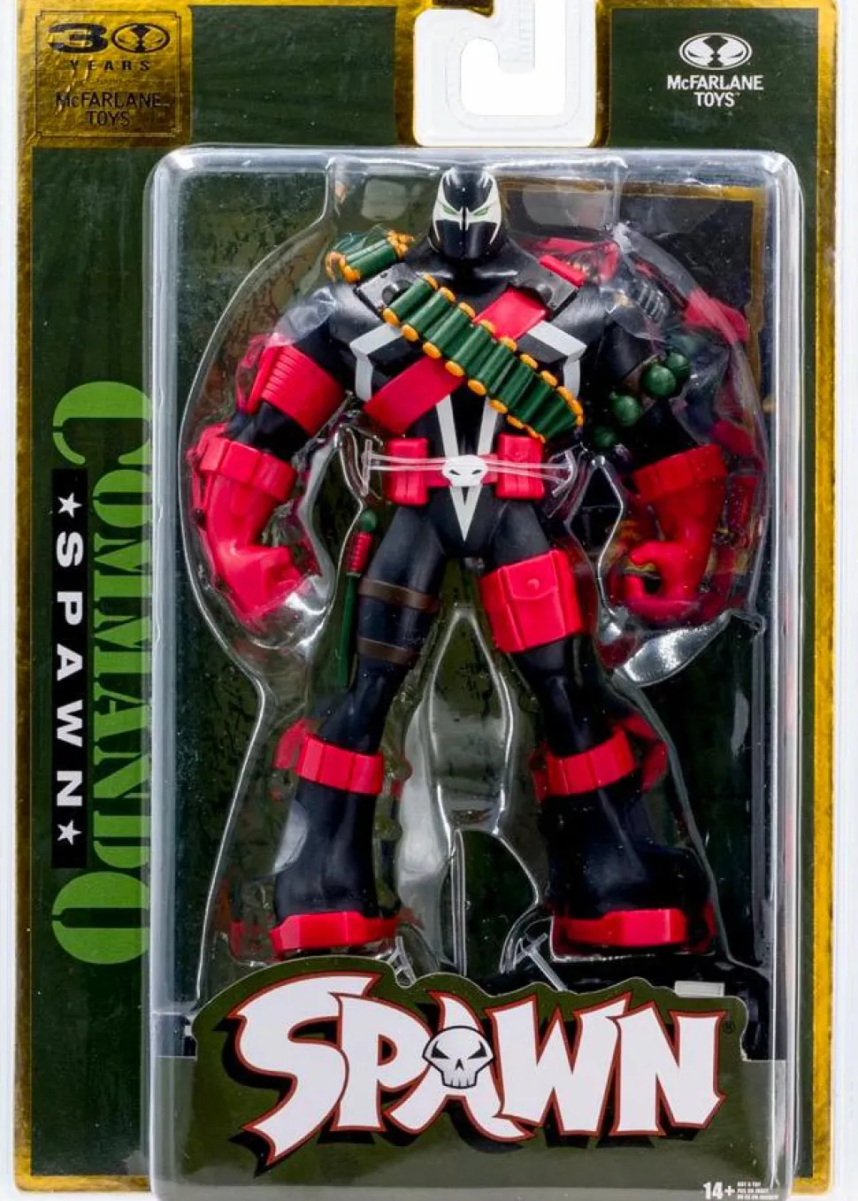 Spawn - Commando Spawn 30th Anniversary 7" Scale Posed Action Figure