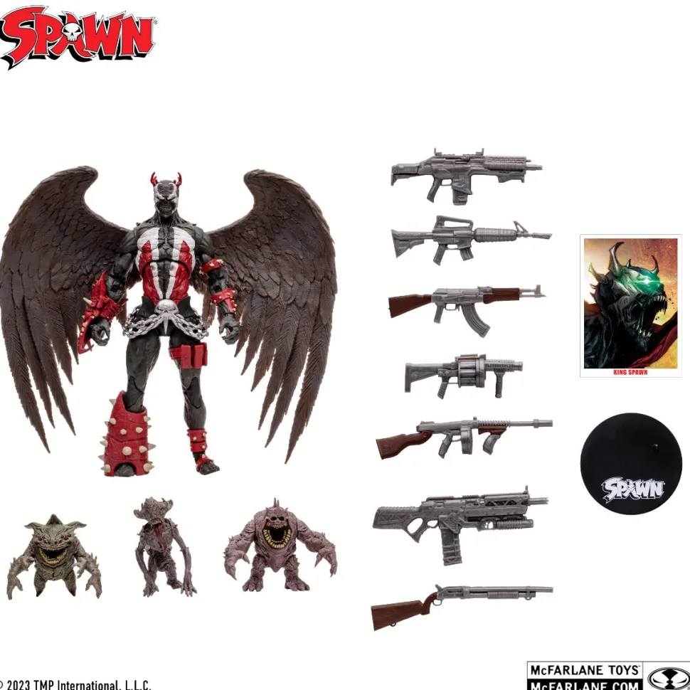 Spawn - King Spawn and Demon Minions Deluxe 7" Scale Action Figure