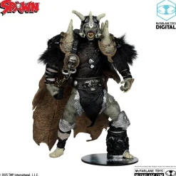 Spawn: The Dark Ages - Spawn the Bloodaxe with Horse McFarlane Toys Digital Gold Label 7