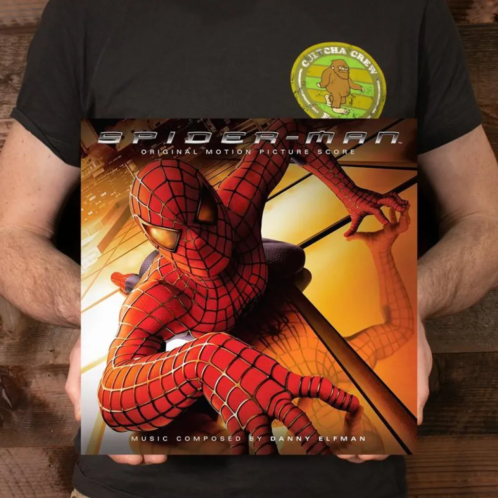 Spider-Man (2002) - Original Motion Picture Score by Danny Elfman 20th Anniversary LP Vinyl Record (Silver Coloured Vinyl)