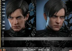 Spider-Man 3 - Spider-Man (Black Suit) Deluxe 1/6th Scale Hot Toys Action Figure