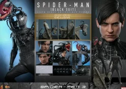 Spider-Man 3 - Spider-Man (Black Suit) Deluxe 1/6th Scale Hot Toys Action Figure