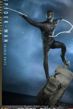 Spider-Man 3 - Spider-Man (Black Suit) Deluxe 1/6th Scale Hot Toys Action Figure