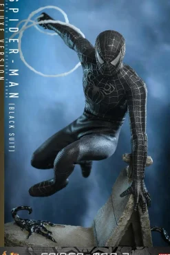 Spider-Man 3 - Spider-Man (Black Suit) Deluxe 1/6th Scale Hot Toys Action Figure