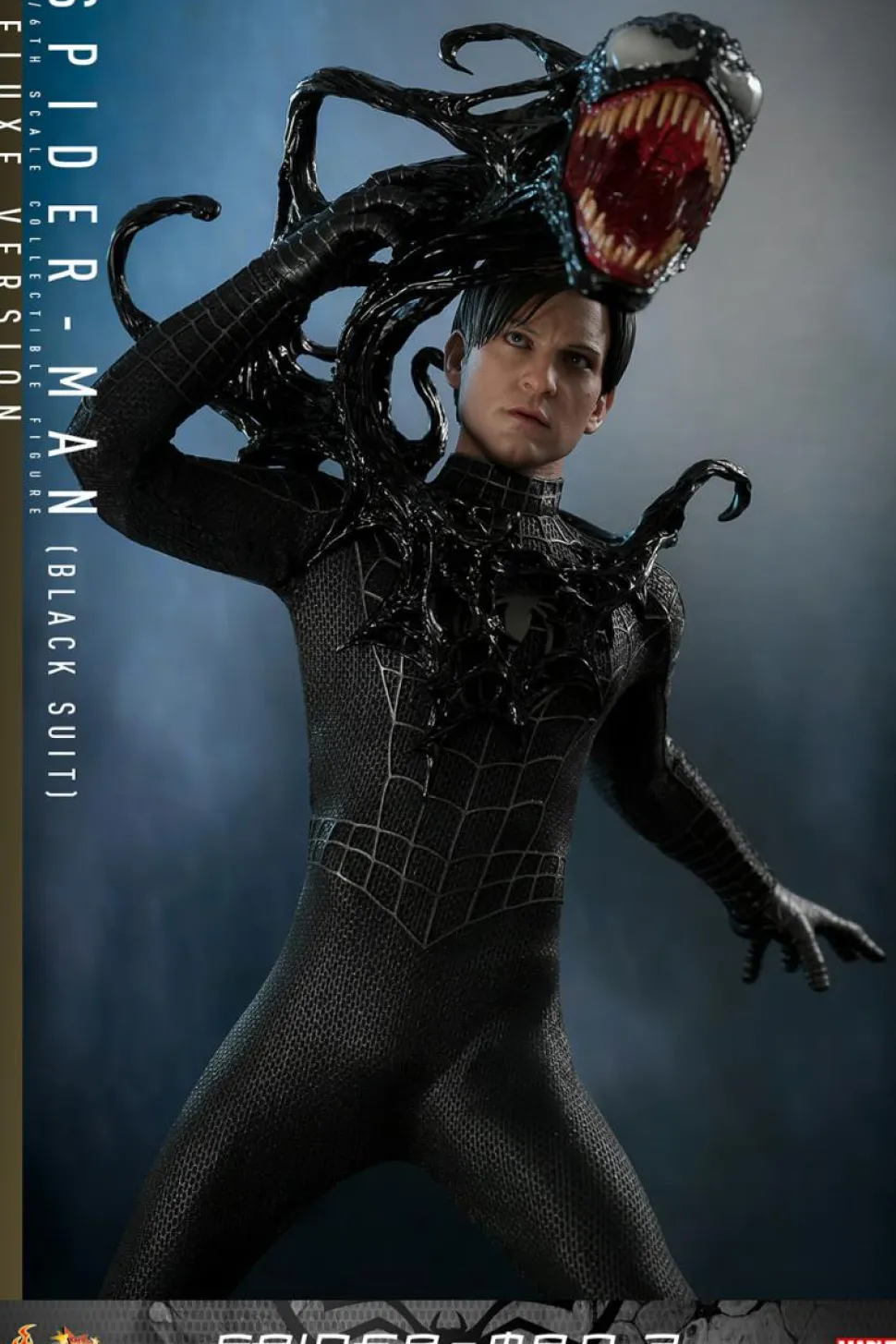 Spider-Man 3 - Spider-Man (Black Suit) Deluxe 1/6th Scale Hot Toys Action Figure