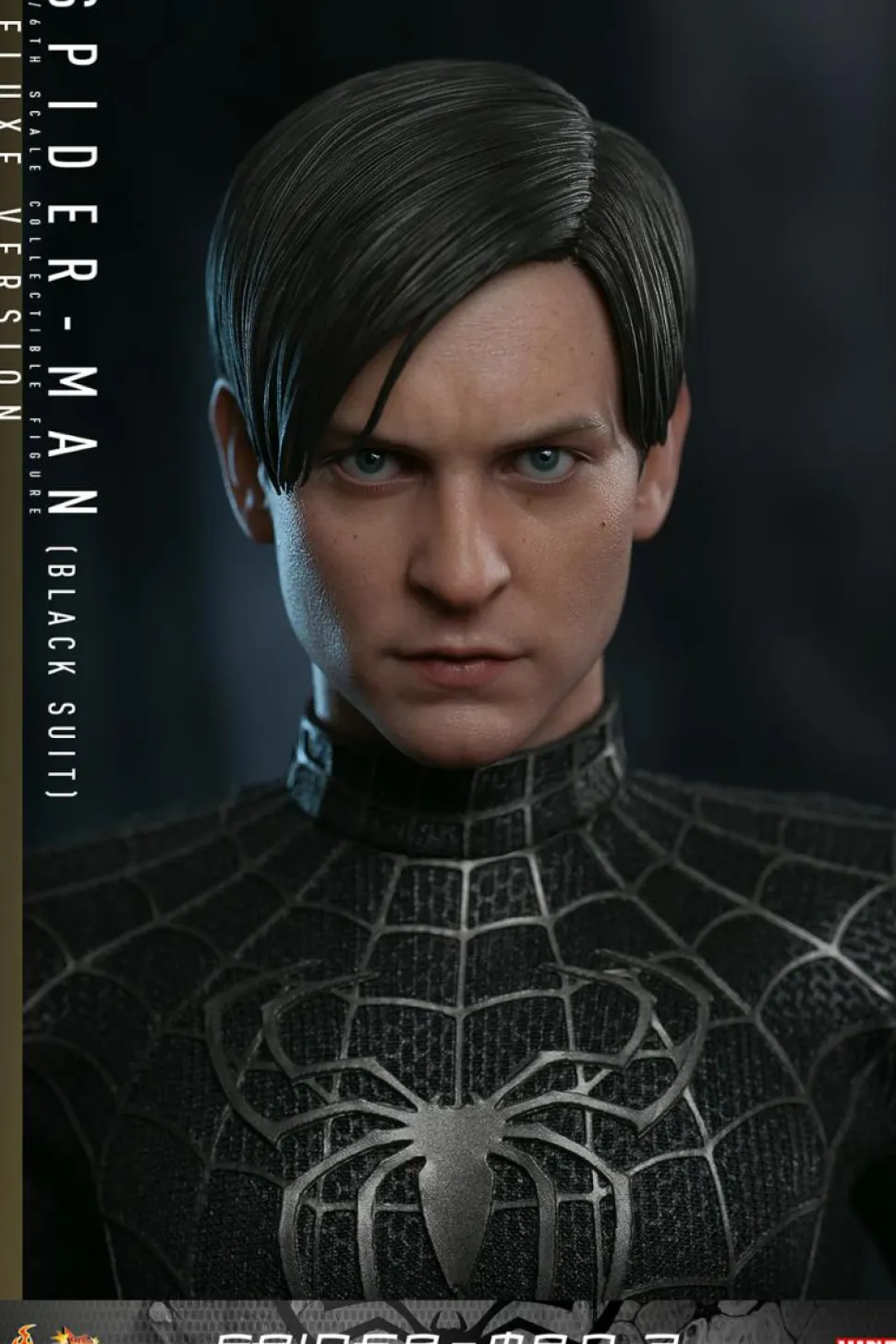 Spider-Man 3 - Spider-Man (Black Suit) Deluxe 1/6th Scale Hot Toys Action Figure