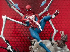 Spider-Man 2 - Spider-Man Marvel Gallery Gameverse Deluxe 12" PVC Diorama Statue