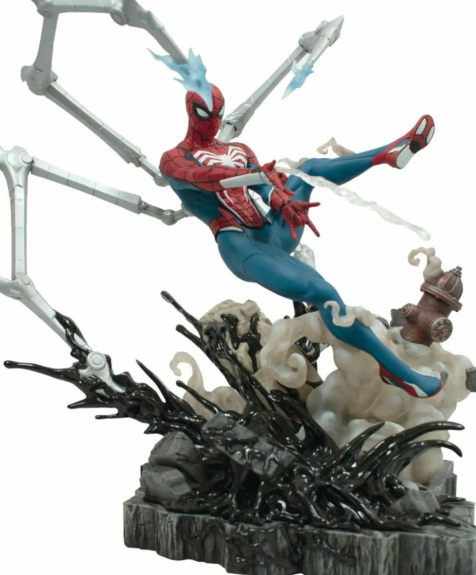 Spider-Man 2 - Spider-Man Marvel Gallery Gameverse Deluxe 12" PVC Diorama Statue