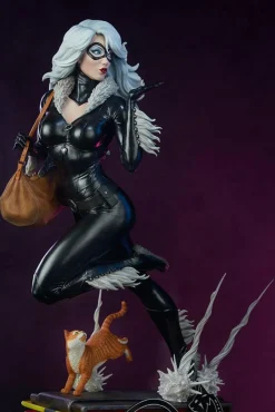 Spider-Man - Black Cat Mark Brooks Artist Series 16” Statue