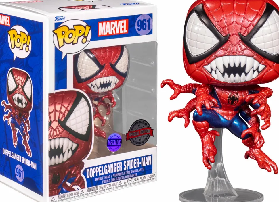 Spider-Man - Doppelganger Spider-Man Metallic Pop! Vinyl Figure