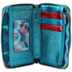 Spider-Man - Metallic Cosplay 4” Faux Leather Zip-Around Wallet