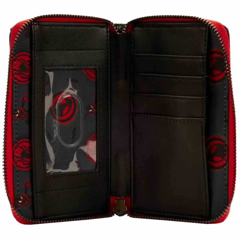 Spider-Man - Miles Morales Cosplay 4” Faux Leather Zip-Around Wallet