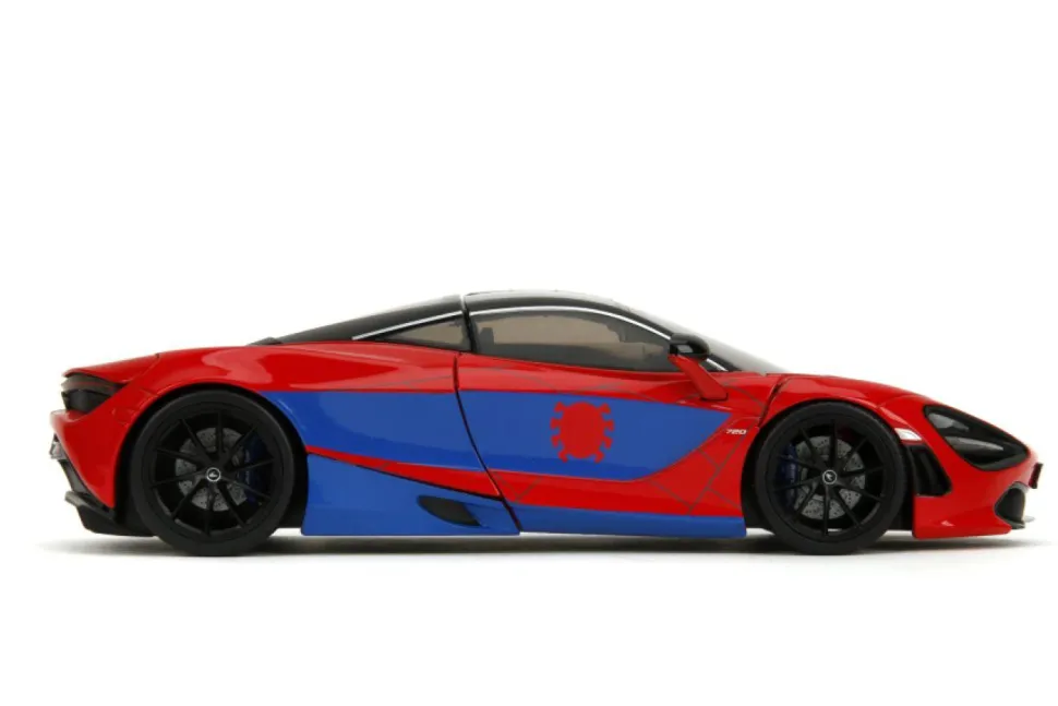 Spider-Man - Spider-Man & McLaren 720S 124th Scale Die-Cast Vehicle Replica