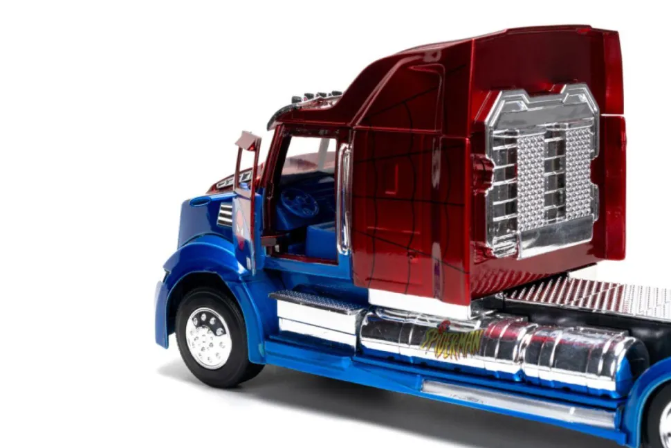 Spider-Man - Spider-Man Big Rig Western Star 5700 XE 1/24th Scale Die-Cast Vehicle